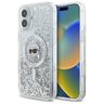 Karl Lagerfeld KLHMP16MLGKISGH iPhone 16 Plus 6.7" hardcase transparent Liquid Glitter Karl Head Magsafe na NearMe.pl
