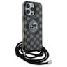 Karl Lagerfeld KLHMP16LHCKCKLCK iPhone 16 Pro 6.3" czarny/black hardcase IML Crossbody Monogram Karl & Choupette Head MagSafe na NearMe.pl