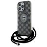 Karl Lagerfeld KLHMP16LHCKCKLCK iPhone 16 Pro 6.3" czarny/black hardcase IML Crossbody Monogram Karl & Choupette Head MagSafe na NearMe.pl