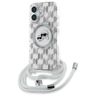 Karl Lagerfeld KLHMP16SHCKCKLCT iPhone   16 6.1" transparent hardcase IML Crossbody Monogram Karl & Choupette Head MagSafe na NearMe.pl