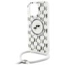 Karl Lagerfeld KLHMP16XHCKCKLCT iPhone   16 Pro Max 6.9" transparent hardcase IML Crossbody Monogram Karl & Choupette Head MagSafe na NearMe.pl