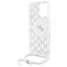 Karl Lagerfeld KLHMP16XHCKCKLCT iPhone   16 Pro Max 6.9" transparent hardcase IML Crossbody Monogram Karl & Choupette Head MagSafe na NearMe.pl