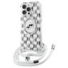 Karl Lagerfeld KLHMP16XHCKCKLCT iPhone   16 Pro Max 6.9" transparent hardcase IML Crossbody Monogram Karl & Choupette Head MagSafe na NearMe.pl