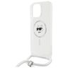 Karl Lagerfeld KLHMP16LHCCHNT iPhone 16  Pro 6.3" hardcase transparent IML Choupette Head & Cord Magsafe na NearMe.pl