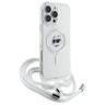 Karl Lagerfeld KLHMP16LHCCHNT iPhone 16  Pro 6.3" hardcase transparent IML Choupette Head & Cord Magsafe na NearMe.pl