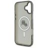Karl Lagerfeld KLHMP16SHLSKCK iPhone 6.1" czarny/black hardcase IML Metal Karl&Choupette Head MagSafe na NearMe.pl