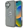 Karl Lagerfeld KLHMP16MHLSKCK iPhone Plus 6.7" czarny/black hardcase IML Metal Karl&Choupette Head MagSafe na NearMe.pl