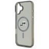 Karl Lagerfeld KLHMP16MHLSKCK iPhone Plus 6.7" czarny/black hardcase IML Metal Karl&Choupette Head MagSafe na NearMe.pl
