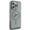 Karl Lagerfeld KLHMP16LHLSKCK iPhone 16 Pro 6.3" czarny/black hardcase IML Metal Karl&Choupette Head MagSafe na NearMe.pl