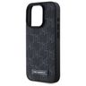 Karl Lagerfeld KLHMP15LPKHPORPK iPhone 15 Pro 6.1" hardcase czarny/black Leather Monogram Metal Logo MagSafe na NearMe.pl