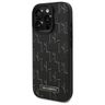 Karl Lagerfeld KLHMP16LPKHPORPK iPhone 16 Pro 6.3" hardcase czarny/black Leather Monogram Metal Logo MagSafe na NearMe.pl