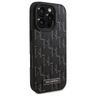 Karl Lagerfeld KLHMP16XPKHPORPK iPhone 16 Pro Max 6.9" hardcase czarny/black Leather Monogram Metal Logo MagSafe na NearMe.pl
