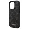 Karl Lagerfeld KLHMP16XPKHPORPK iPhone 16 Pro Max 6.9" hardcase czarny/black Leather Monogram Metal Logo MagSafe na NearMe.pl