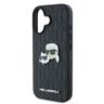 Karl Lagerfeld KLHCP16SPGKLKCPK iPhone 16 6.1" czarny/black hardcase Monogram Karl&Chaoupette Head Pin na NearMe.pl