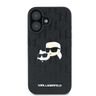 Karl Lagerfeld KLHCP16MPGKLKCPK iPhone 16 Plus 6.7" czarny/black hardcase Monogram Karl&Chaoupette Head Pin na NearMe.pl