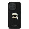 Karl Lagerfeld KLHCP16LPGKLKIPK iPhone 16 Pro 6.3" czarny/black hardcase Monogram Karl Head Pin na NearMe.pl
