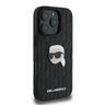 Karl Lagerfeld KLHCP16LPGKLKIPK iPhone 16 Pro 6.3" czarny/black hardcase Monogram Karl Head Pin na NearMe.pl