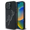 Karl Lagerfeld KLHCP16L3DRKSDLK iPhone 16 Pro 6.3" czarny/black hardcase 3D Rubber Bicolor Signature na NearMe.pl