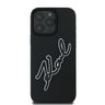 Karl Lagerfeld KLHCP16L3DRKSDLK iPhone 16 Pro 6.3" czarny/black hardcase 3D Rubber Bicolor Signature na NearMe.pl