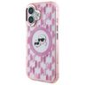 Karl Lagerfeld KLHMP16SHMCKMHP iPhone 166.1" różowy/pink IML Monogram Karl&Choupette Head MagSafe na NearMe.pl