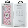 Karl Lagerfeld KLHMP16SHMCKMHP iPhone 166.1" różowy/pink IML Monogram Karl&Choupette Head MagSafe na NearMe.pl
