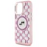 Karl Lagerfeld KLHMP16XHMCKMHP iPhone 16 Pro Max 6.9" różowy/pink IML Monogram Karl&Choupette Head MagSafe na NearMe.pl