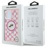 Karl Lagerfeld KLHMP16XHMCKMHP iPhone 16 Pro Max 6.9" różowy/pink IML Monogram Karl&Choupette Head MagSafe na NearMe.pl