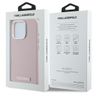 Karl Lagerfeld KLHMP16XPGMSRPP iPhone 16 Pro Max 6.9" różowy/pink hardcase FW Metal Plate MagSafe na NearMe.pl