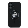 Karl Lagerfeld KLHMP16MSCMKCRHK iPhone 16 Plus 6.7" czarny/black hardcase Silicone Karl&Choupette Ring MagSafe na NearMe.pl