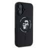 Karl Lagerfeld KLHMP16MSCMKCRHK iPhone 16 Plus 6.7" czarny/black hardcase Silicone Karl&Choupette Ring MagSafe na NearMe.pl