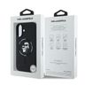 Karl Lagerfeld KLHMP16MSCMKCRHK iPhone 16 Plus 6.7" czarny/black hardcase Silicone Karl&Choupette Ring MagSafe na NearMe.pl