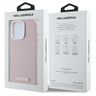 Karl Lagerfeld KLHMP16LPGMSRPP iPhone 16 Pro 6.3" różowy/pink hardcase FW Metal Plate MagSafe na NearMe.pl