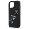 Karl Lagerfeld KLHCP15S3DRKSDLK iPhone   15 6.1" czarny/black hardcase 3D Rubber Signature na NearMe.pl