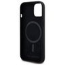 Karl Lagerfeld KLHMP15SSKHPPLK iPhone 15 6.1" czarny/black hardcase Silicone Karl Head Print MagSafe na NearMe.pl