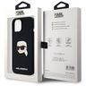Karl Lagerfeld KLHMP15SSKHPPLK iPhone 15 6.1" czarny/black hardcase Silicone Karl Head Print MagSafe na NearMe.pl