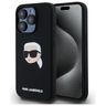 Karl Lagerfeld KLHMP15XSKHPPLK iPhone 15 Pro Max 6.7" czarny/black hardcase Silicone Karl Head Print MagSafe na NearMe.pl