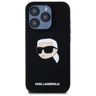 Karl Lagerfeld KLHMP15XSKHPPLK iPhone 15 Pro Max 6.7" czarny/black hardcase Silicone Karl Head Print MagSafe na NearMe.pl