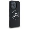Karl Lagerfeld KLHMP16XSKCHTCK iPhone 16 Pro Max 6.9" czarny/black hardcase Silicone Karl&Choupette Heads MagSafe na NearMe.pl