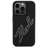 Karl Lagerfeld KLHCP15L3DRKSDLK iPhone   15 Pro 6.1" czarny/black hardcase 3D Rubber Signature na NearMe.pl