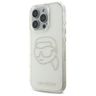 Karl Lagerfeld KLHCP16LHKHDCELT iPhone   16 Pro 6.3" przezroczysty/transparent hardcase IML Rhinestones Karl Head na NearMe.pl