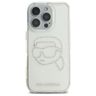 Karl Lagerfeld KLHCP16LHKHDCELT iPhone   16 Pro 6.3" przezroczysty/transparent hardcase IML Rhinestones Karl Head na NearMe.pl