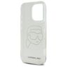 Karl Lagerfeld KLHCP16LHKHDCELT iPhone   16 Pro 6.3" przezroczysty/transparent hardcase IML Rhinestones Karl Head na NearMe.pl