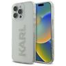 Karl Lagerfeld KLHCP16XHKLSTDCT iPhone 16 Pro Max 6.9" przezroczysty/transparent hardcase IML Rhinestones Logo na NearMe.pl