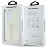 Karl Lagerfeld KLHCP16XHKLSTDCT iPhone 16 Pro Max 6.9" przezroczysty/transparent hardcase IML Rhinestones Logo na NearMe.pl