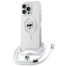 Karl Lagerfeld KLHMP16XHCCHNT iPhone 16 Pro Max 6.9" hardcase transparent IML Choupette Head & Cord Magsafe na NearMe.pl