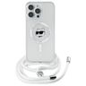 Karl Lagerfeld KLHMP16XHCCHNT iPhone 16 Pro Max 6.9" hardcase transparent IML Choupette Head & Cord Magsafe na NearMe.pl