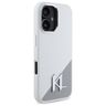 Karl Lagerfeld KLHMP16SSCMKMPCH iPhone   16 6,1" biały/white hardcase Silicone Initial Metal Logo MagSafe na NearMe.pl