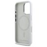 Karl Lagerfeld KLHMP16SSCMKMPCH iPhone   16 6,1" biały/white hardcase Silicone Initial Metal Logo MagSafe na NearMe.pl