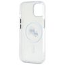 Karl Lagerfeld KLHMP14SHLSKCH iPhone 14  6.1" biały/white hardcase IML Metal Karl&Choupette Head MagSafe na NearMe.pl