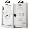 Karl Lagerfeld KLHMP14SHLSKCH iPhone 14  6.1" biały/white hardcase IML Metal Karl&Choupette Head MagSafe na NearMe.pl